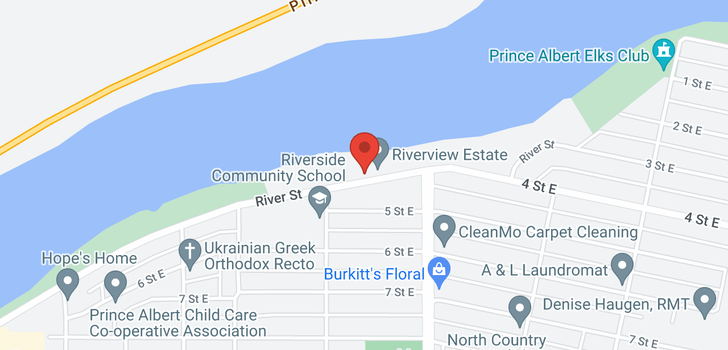 map of B2 532 River ST E